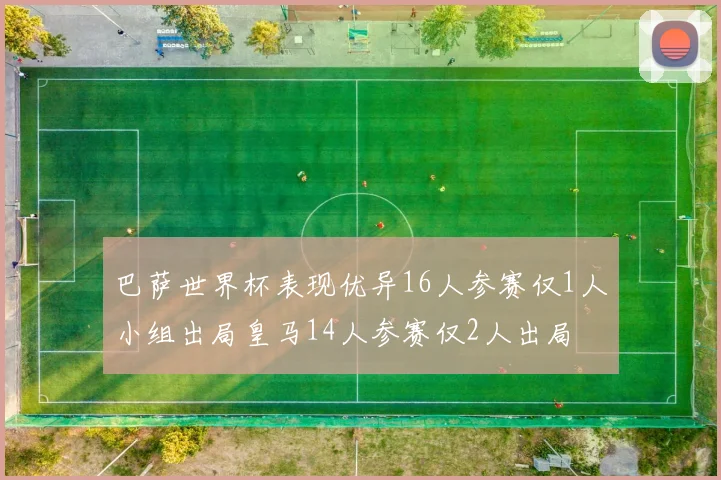 巴萨世界杯表现优异16人参赛仅1人小组出局皇马14人参赛仅2人出局